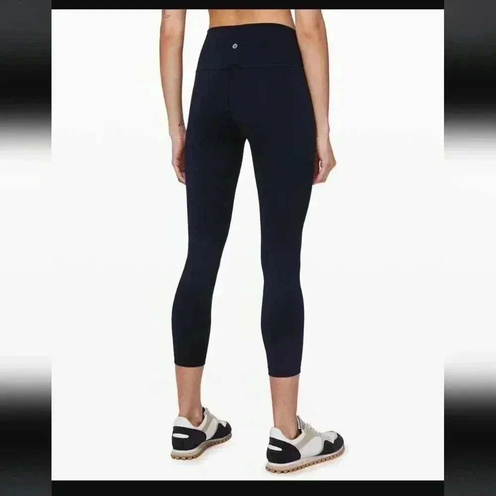 Lululemon Wunder Under High-Rise Tight 25" *Full-On Luxtreme True Navy